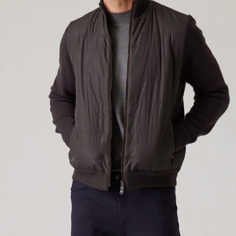 RAFFI THE RORY ZIP FRONT JACKET Espresso M men’s